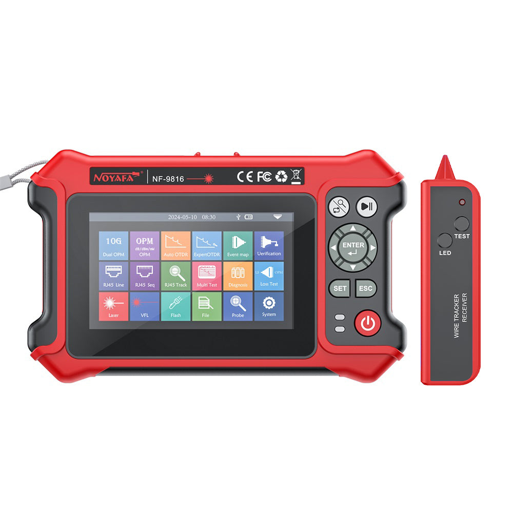 Noyafa NF-9816 Multi-Function OTDR Pro | All-in-One Optical & Network Diagnostic Tester