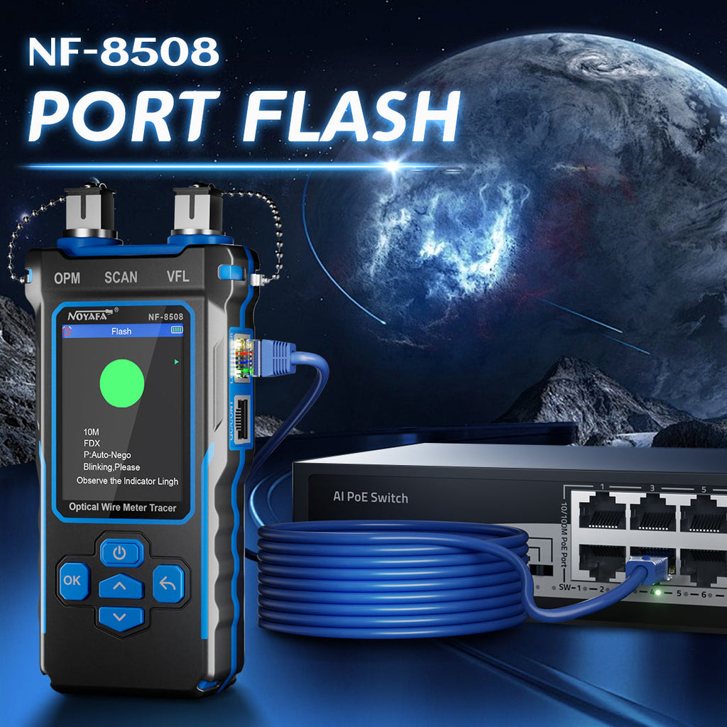 NOYAFA NF-8508 9-in-1 Multifunction Network Cable Tester