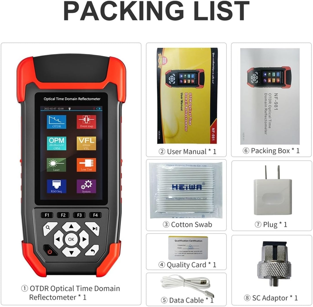 [High Demand - Pre-Order Open] NOYAFA NF-981 OTDR Fiber Tester