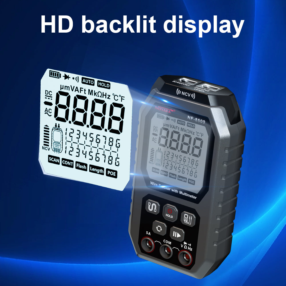 Noyafa NF-8509 2 in 1 Wire Tracker and Multimeter
