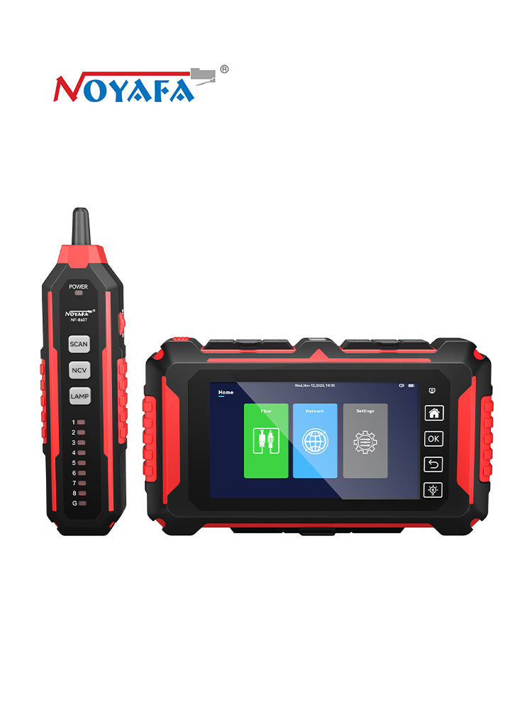 2026 New Noyafa NF-8607 All-in-One Fiber & Network Tester
