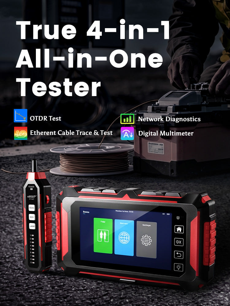 2026 New Noyafa NF-8607 All-in-One Fiber & Network Tester